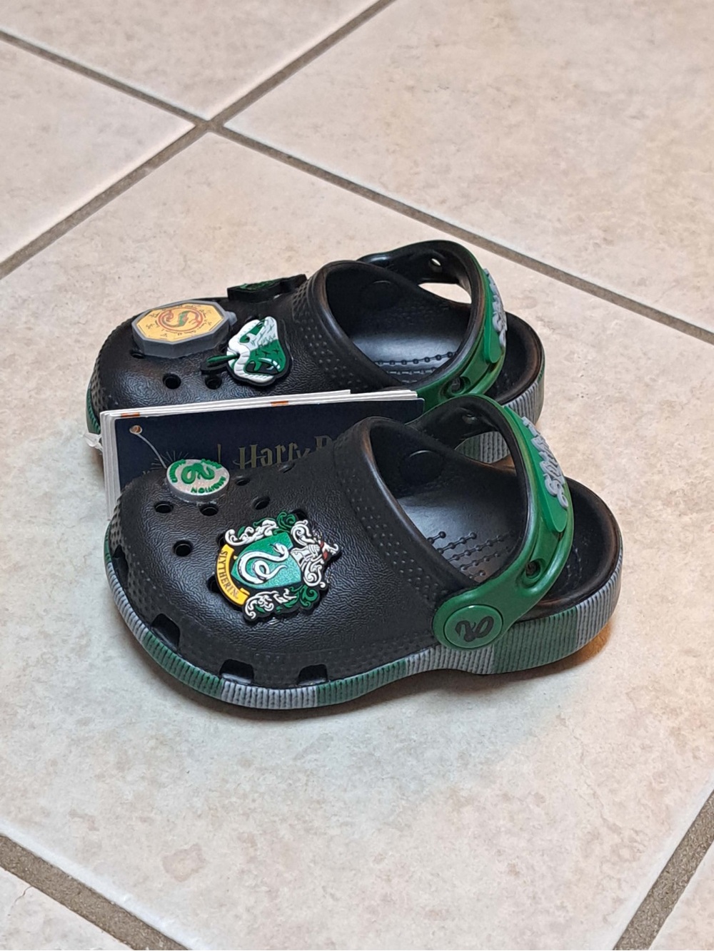Crocs "Harry Potter" Slytherin Classic Clogs - Infant Size C5